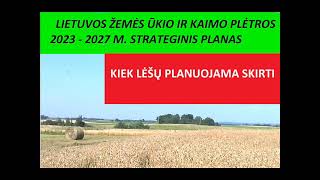 20232027 m Strateginis planas biudžetai [upl. by Patterson]