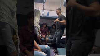 What a journey 😂  BackBencherAJ train funny journey viralvideo humor trending [upl. by Ahtennek409]