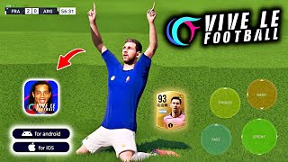 VLF 24 Mobile  For Android amp iOS   Story Mode Gameplay  Android Vive Le Football 2024 Mobile [upl. by Howland]