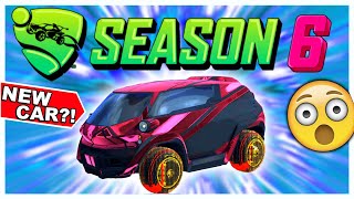 Rocket League SEASON 6 is HERE Rocket Pass  NEW CAR the Nomad [upl. by Olson]