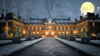 🌲 Cozy Christmas Chateau Ambience । 8 Hours of Music for Relax amp Sleep 🎶 [upl. by Irac]