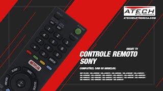 Controle Remoto Smart TV Sony RMTTX102B 780590 [upl. by Knoll]