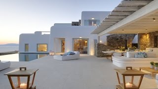 Sumptuous 9Bed 9Bath Mykonos Villa Titos  Ideal for 18 Guests  5Star Stay Experience [upl. by Ydnelg55]