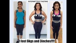 I Tried Intermittent Fasting For One Month  Lost 6kgs and 3inches [upl. by Ytsanyd]