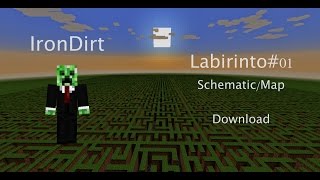 Minecraft  Download SchematicMap Labirinto01 WorldEdit [upl. by Cortie823]