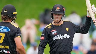 Wellington Firebirds v Otago Volts  MATCH HIGHLIGHTS  Wellington  Dream11 Super Smash 202122 [upl. by Leyes]