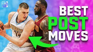 The Best POST MOVES in Basketball EASILY INCREASE PPG [upl. by Aramaj]