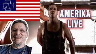 Rammstein  Amerika Live from Völkerball First Time Reaction [upl. by Bartle813]