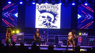 The Exploited  Rock la Mures Periam Port 14072018 [upl. by Nodyarb]