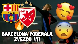 🇷🇸Zvezda Ponizena na Marakani rezultatom 25 od MOCNE Barcelone 🔪🇷🇸 crvenazvezda barcelona [upl. by Eenattirb]