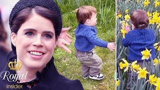 Princess Eugenie shows baby Augies face for first time  Royal Insider [upl. by Kazimir133]