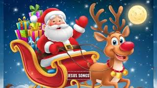 Christmas Carols  Santa Claus is coming to town christmas jesusistheway [upl. by Mixie]