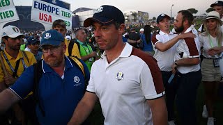 US Ryder Cup stars comments will raise eyebrows after causing Rory McIlroy stir [upl. by Tenaj]