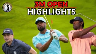 First day  HIGHLIGHTS 3M Open 2024 [upl. by Lorinda495]