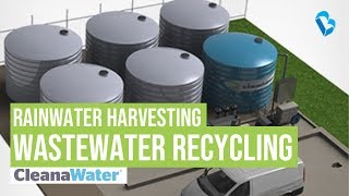 Reduce Main Water Usage  Wastewater Recycling Methods and Stormwater Harvesting System [upl. by Beeson820]