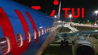 BEST CREW EVER TUI Boeing 7378K5 WS London Stansted to Rhodes Diagoras  July 2024 [upl. by Sartin]