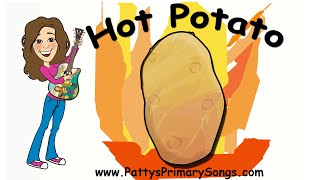 Hot Potato Song for Children Official Audio Lyrics Hot Potato Music with Pauses by Patty Shukla [upl. by Atnuahsal]