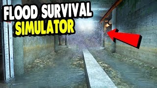 BEST GAME Surviving HUGE FLOOD In Underground Factory  INFRA Gameplay [upl. by Eynobe]