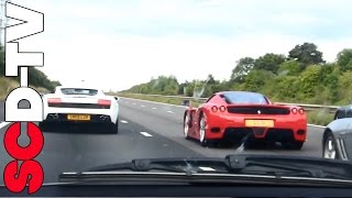 Ferrari Enzo Brutal Acceleration  SCD Extra [upl. by Isla]