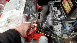 Holden 308 priming the oil pump [upl. by Llebpmac]