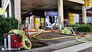 Feuer in DHL Filiale – Großeinsatz für die Gerlinger Feuerwehr  Sony PXW Z90 [upl. by Asirrak711]