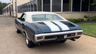 TEST RIDE 1970 Chevelle SS396 Ride Along through the Streets of Dallas Texas [upl. by Lledualc]