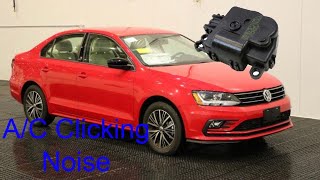 How to Replace AC recirculation door actuator 2018 VW Jetta [upl. by Korrie]