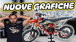 MONTIAMO LE NUOVE GRAFICHE AL KTM  progetto ktm 125 EP5 [upl. by Behlau]