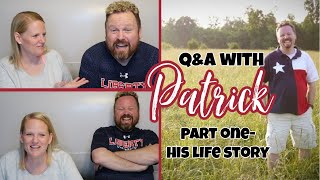 QampA WITH PATRICK  PART ONE  HIS LIFE STORY  OVERCOMING A TRAUMATIC BRAIN INJURYTWICE [upl. by Osnola]