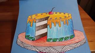 Wayne Thiebaud Cakes 3rd5th Grade Virtual Art Lesson [upl. by Halfon642]