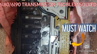 6l806l90 transmission problems solenoid problems solved [upl. by Edythe]