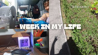 a week in my life  Chapter 1  midterms week edition AUP  Season 3  Sure Kayko [upl. by Ymot]