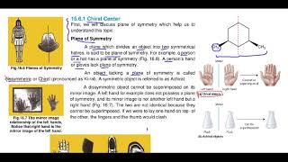 Plane of Symmetry Chiral and Achiral center class 12 chemistry Federal board chemistry video Lecture [upl. by Aznerol]