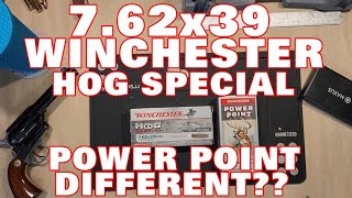 762x39 HOG SPEICIALPOWER POINT DIFFERENCE [upl. by Nylia]