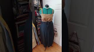 Another Sundress Top The tutorial is in the Haslam playlist sewing vintagestyle rockabilly [upl. by Eitsim]