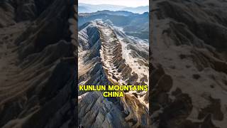 Kunlun Mountains in China A dragon spine dragon china theory legend viralshorts [upl. by Wait193]