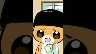 Cacing dalam perut mak animation lawak kucing comel [upl. by Shay]