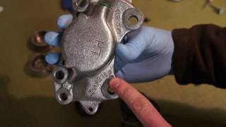 1968 MGC Girling 16PB Brake Caliper Rebuild [upl. by Rebel]