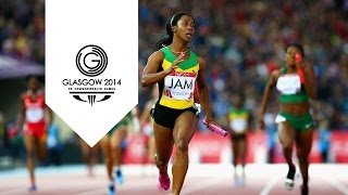 Jamaica smash womens 4x100m Commonwealth record  Unmissable Moments [upl. by Woll]