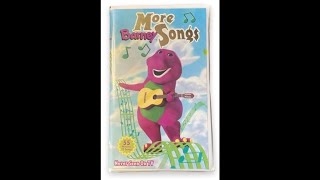 More Barney Songs 1999 VHS [upl. by Einnol981]