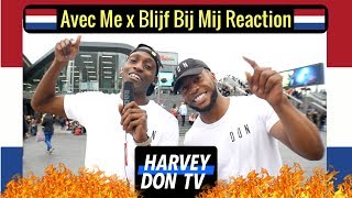 Ronnie Flex  Blijf Bij Mij x Latifah  Avec Me Reaction Harvey Don TV [upl. by Neehcas]