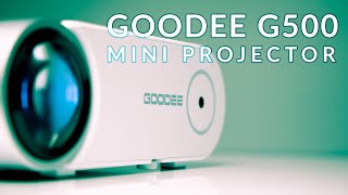 Goodee G500 Mini Projector Review [upl. by Schafer918]