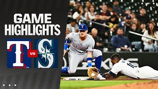 Rangers vs Mariners Game Highlights 91224  MLB Highlights [upl. by Anastas]