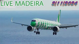 LIVE MADEIRA AIRPORT  LPMA [upl. by Sargent]