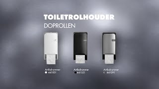 QUARTZLINE  TOILETROLHOUDER  DOPROLLEN [upl. by Ayel]