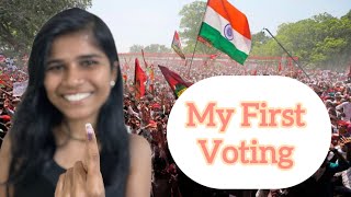 My First Voting my first vlog Mastiwithup [upl. by Gold]