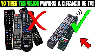 Mira lo que puedes HACER con los MANDOS a DISTANCIA de cualquier TELEVISOR [upl. by Arihaz147]