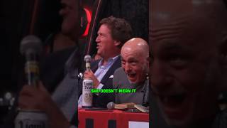 Joe Rogan crashes Kill Tony with Tucker Carlson 😳 [upl. by Asatan]