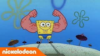 SpongeBob Schwammkopf  Goldene Momente  MuskelBob  Nickelodeon Deutschland [upl. by Knudson]