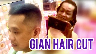 Gian Hair CutBambabambitatv haircuthaircutstylecleancut hardworkofwmuscatoman enjoylifejoy [upl. by Eppilihp736]